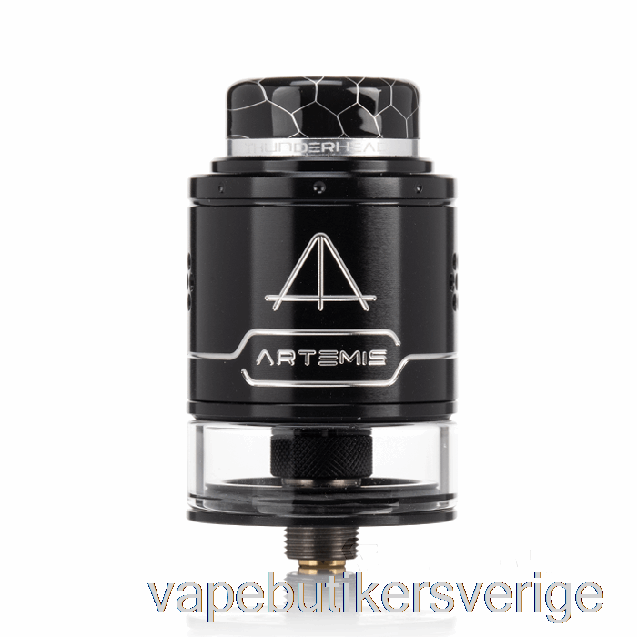 Vape Sverige Thunderhead Creations Artemis V1.5 24mm Bf Rdta Silver Black